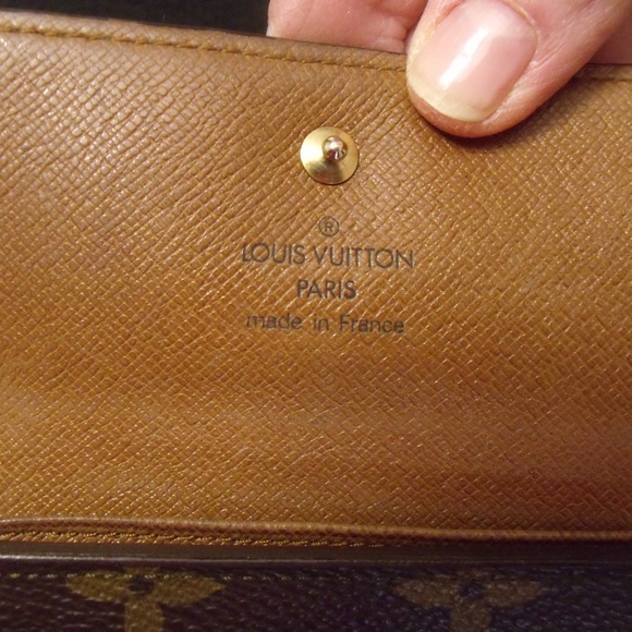 LOUIS VUITTON VINTAGE WOMEN'S BROWN MONOGRAM TRIFO - Picture 5 of 8